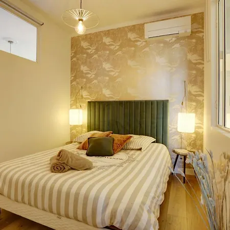 All Renovated, Long Balcony, A/c, Lift, Sunny, 6 Guest 公寓 尼斯